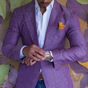 Stilvoller Blazer Für Herren | Lila
