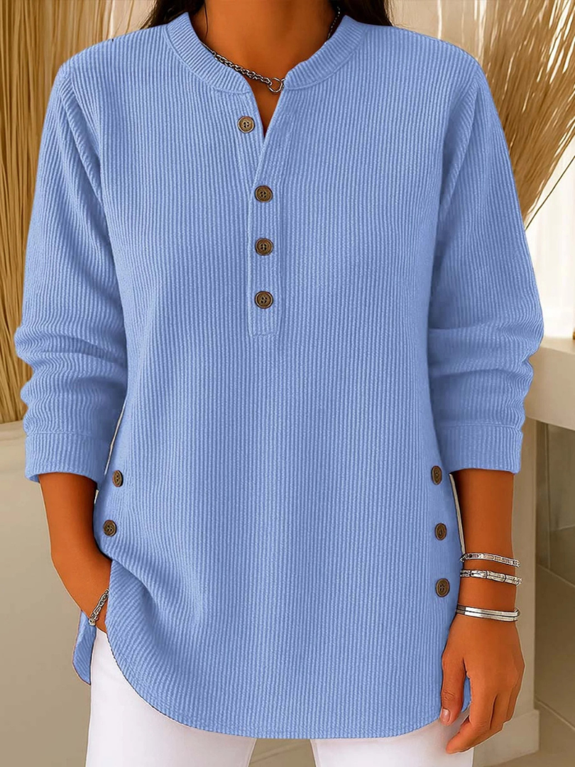 Eadie™ - Klassischer Rundhalsausschnitt Pullover