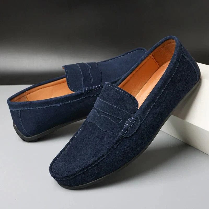 Loafers Herren | Klassischer Penny Loafer im Wildleder-Look