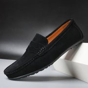 Loafers Herren | Klassischer Penny Loafer im Wildleder-Look
