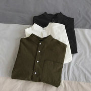Barnaby – frühlingsbluse mit brusttasche