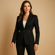 Damen-Blazer-Hosenanzug-Set