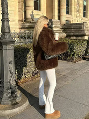 Audrey Kunstfelljacke