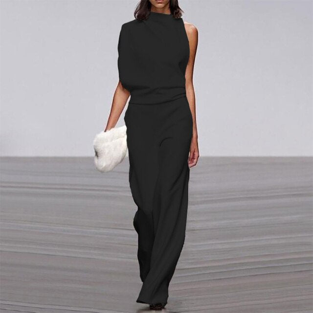 Eleganter Herbst-Glam-Overall für unvergessliche Anlässe