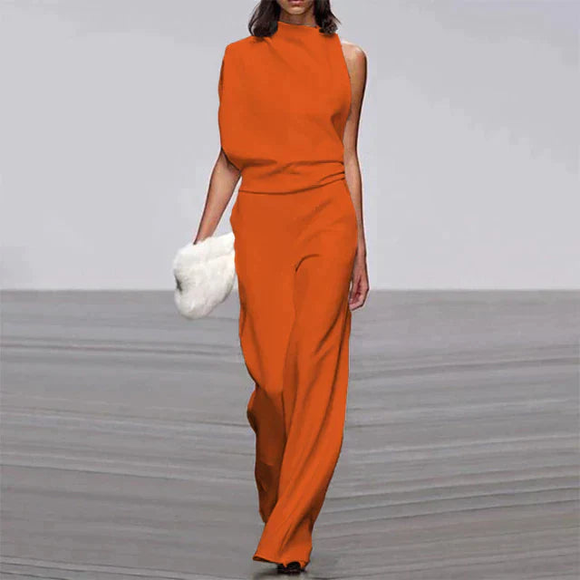 Eleganter Herbst-Glam-Overall für unvergessliche Anlässe