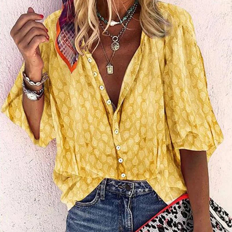 Blusa elegante da donna | Blusa casual estiva