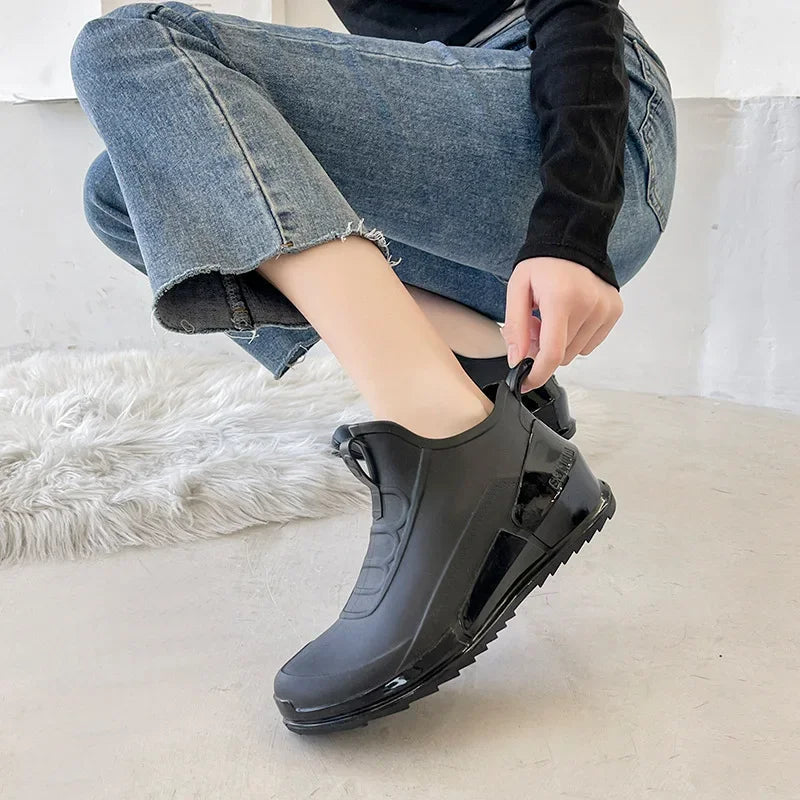 Elegante Gummistiefel im Reinschlüpf-Design
