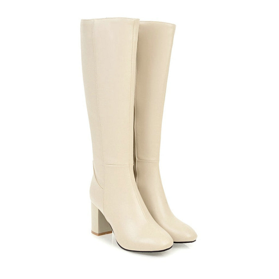Elegante Kniehohe Stiefel für Stilvolle Tage