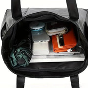 Elegante borsa a tracolla in pelle con design retrò