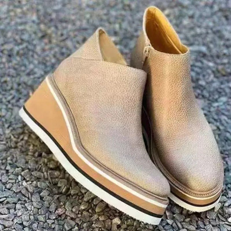 Elegante Plateau-Stiefeletten für jeden Anlass