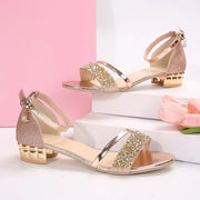 Sandali eleganti da donna | Scarpe estive con tacco basso