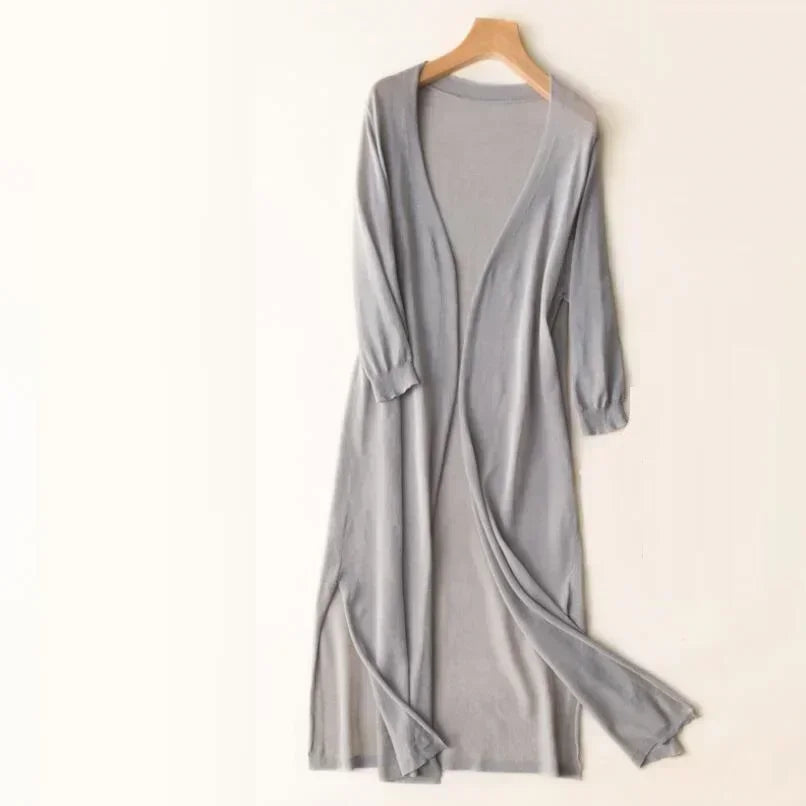 Elegante Strickjacke mit Offener Vorderseite