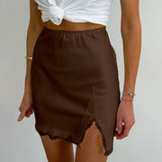 Elegante gonna a matita in satin | Moda donna