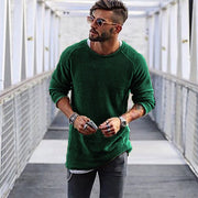 Eleganter Strickpullover mit langem Arm