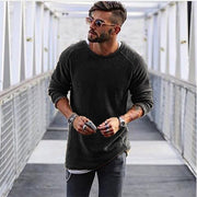 Eleganter Strickpullover mit langem Arm
