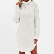 Elegantes Strickkleid Damen Lang – Warm und Vielseitig für Winter und Besondere Anlässe