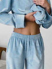 Elegantes Pyjama Set für entspannte Nächte