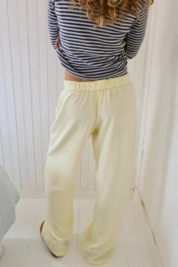 Elke | Pantaloni estivi a righe donna