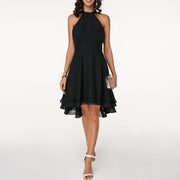 Emma | Elegantes kurzes Damenkleid mit Neckholder