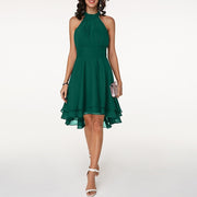 Emma | Elegantes kurzes Damenkleid mit Neckholder