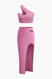 Romy | Asymmetrisches Zweiteiler-Set mit Cut-Out-Details