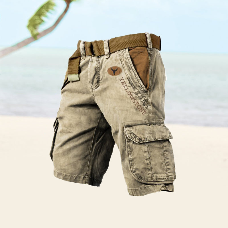 Ethan | Pantaloncini cargo multifunzionali da uomo