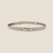 Luxuriöser Damen Taillengürtel – Elegantes Design mit Goldakzent