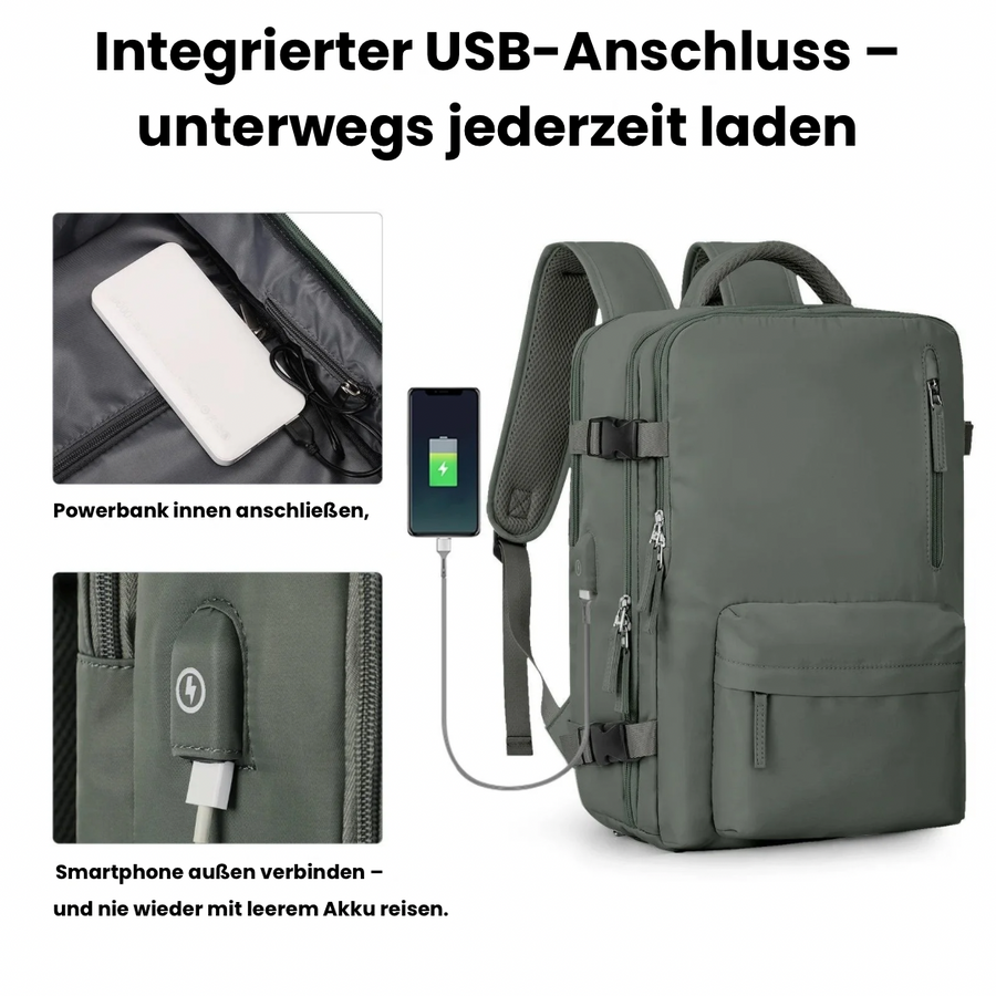 Travex | Multifunktionaler Rucksack für Damen Reisen