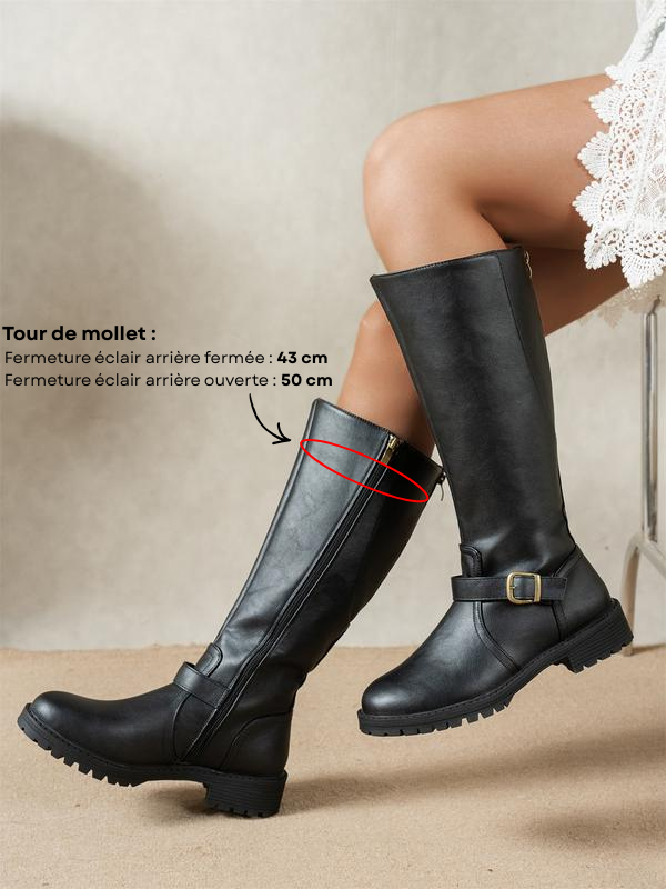 Vero™ | Bequeme orthopädische Stiefel – für kräftige Waden (bis zu 50 cm) geeignet