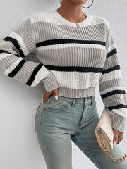 Tabitha - strickpullover damen rundhals