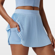 Gonna plissettata per donna | Gonna da tennis sportiva in poliestere
