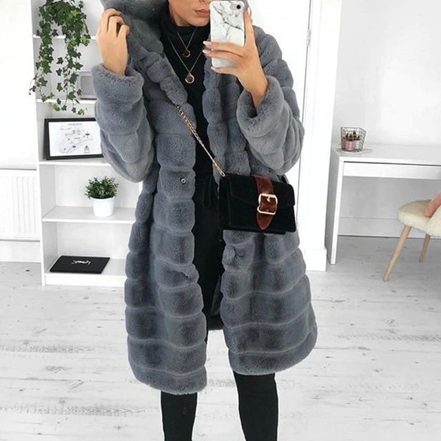 MODA - Modische Winterjacke mit Kapuze