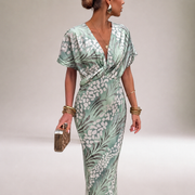 Abito lungo fluente | Elegante abito da sera da donna