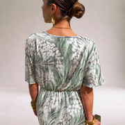 Abito lungo fluente | Elegante abito da sera da donna