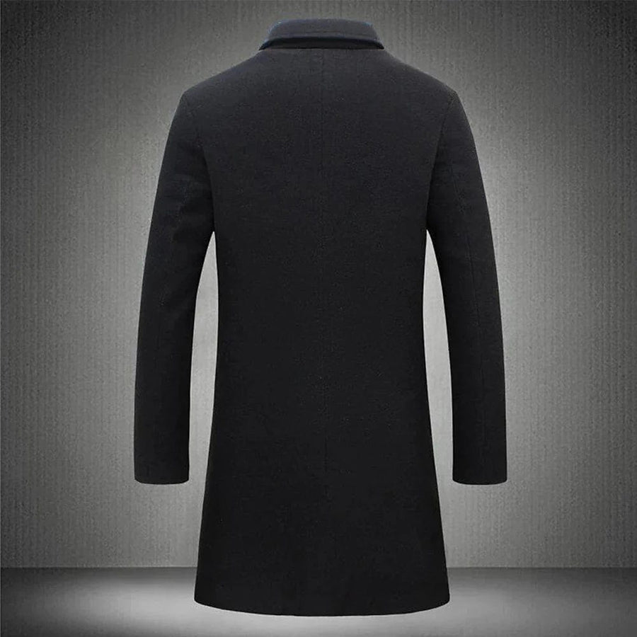 Franz | Eleganter Wollmantel für Herren Winter