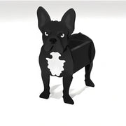 Blumentopf im Französische Bulldogge Design