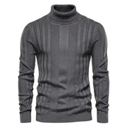 Stylischer Rollkragenpullover Für Herren | Winter
