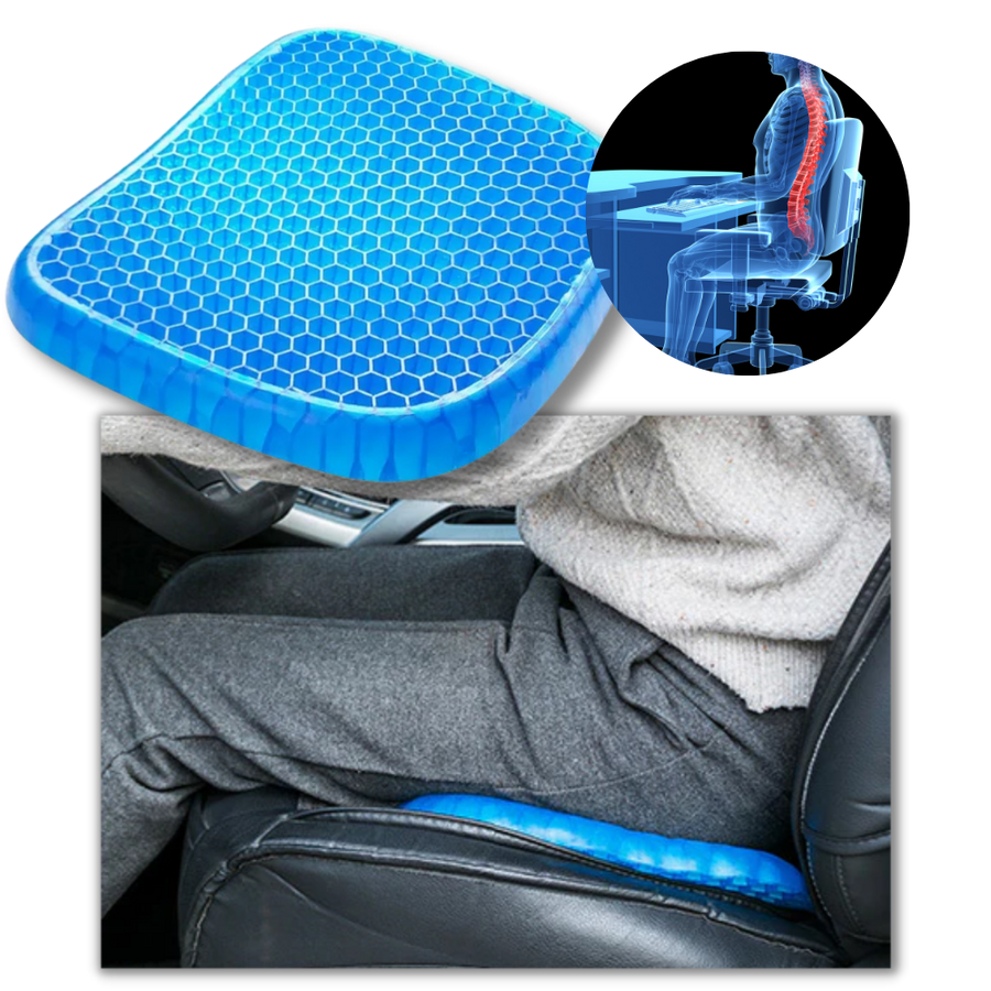 Avelena | Ergonomisches Gelkissen für Optimalen Komfort und Druckentlastung