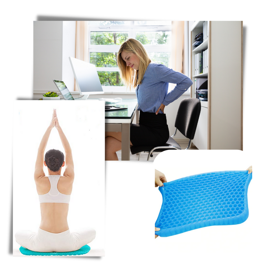 Avelena | Ergonomisches Gelkissen für Optimalen Komfort und Druckentlastung