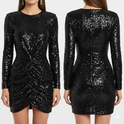 Jana | Damenkleid luxuriös mit dezenten Glitzerdetails