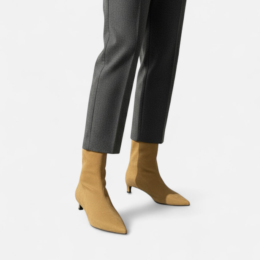 Helena | Stilvolle Damen Stiefeletten niedrig elegant