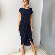 Gloria- Maxi Kleid mit Schlitz