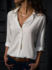 GraceFlow Damenhemd | Elegantes und atmungsaktives Shirt
