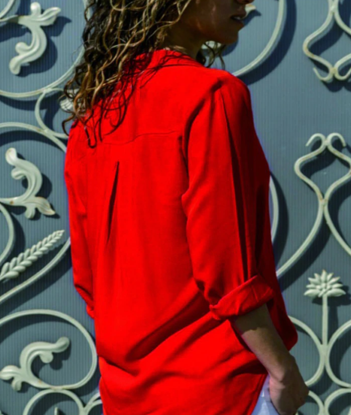 GraceFlow Damenhemd | Elegantes und atmungsaktives Shirt