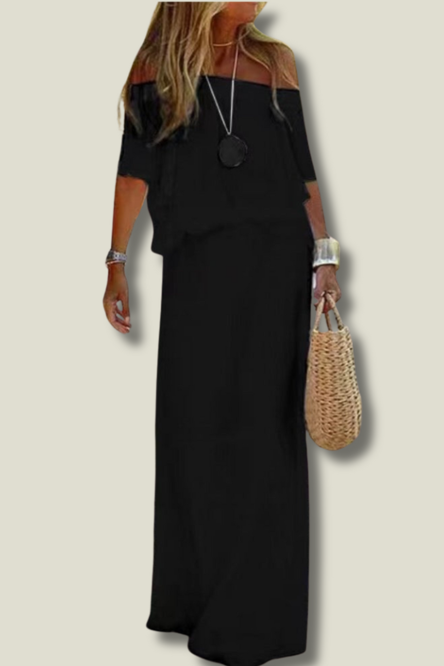 Grazia- Off Shoulder Sommerkleid