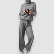 Yara | Pullover mit Rollkragen und lange Hose Set