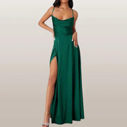 Damen Abendkleid Mit Hohem Seitenschlitz | Maxi