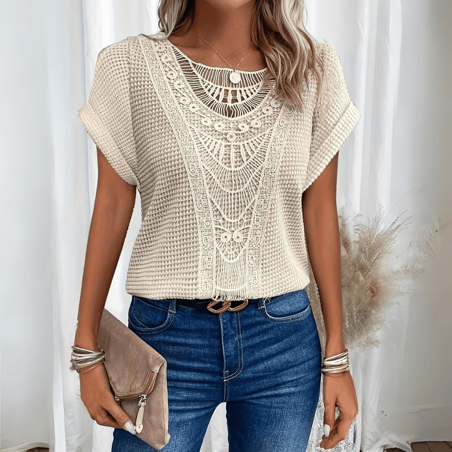 Laura | Trendiges Top im Ibiza-Stil Damen