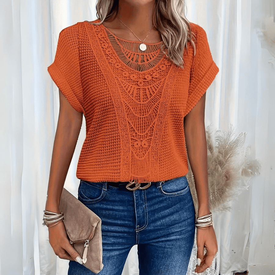 Laura | Trendiges Top im Ibiza-Stil Damen