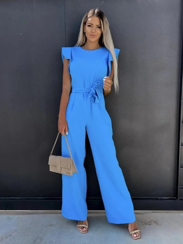 Gwyneth- Jumpsuit mit Rüschen